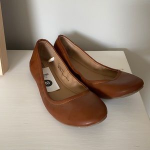 Khaki Brown Flats